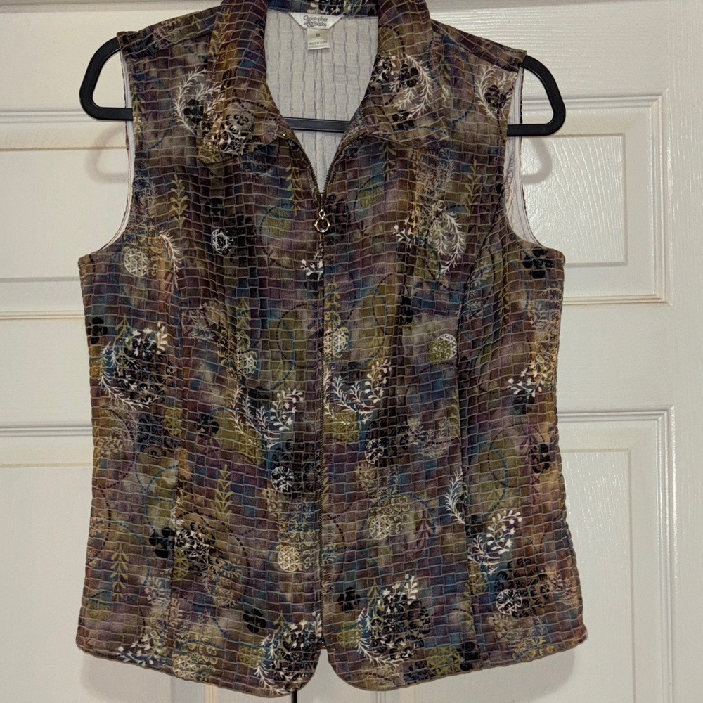 Christopher & Banks granny core Vest